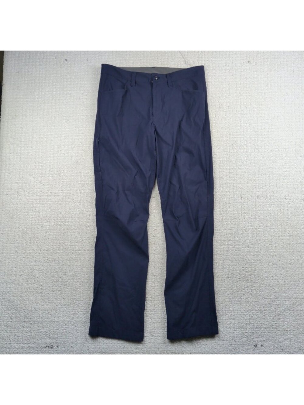 Eddie Bauer Pants Men 34x32 Blue Straight Tech Performance Hiking Outdoor Travel